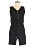 Anne Klein Solid Black Romper Size L (estimated) - photo 1