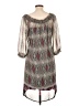 6 Degrees Paisley Gray Casual Dress Size L - photo 2