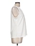 Saxon 100% Polyester White Sleeveless Blouse Size L - photo 4