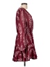 Tyche 100% Polyester Burgundy Casual Dress Size L - photo 4