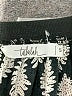 Talula 100% Rayon Animal Print Silver Black Casual Skirt Size S - photo 4
