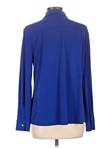 Ellen Tracy Long Sleeve Button-Down Shirt (view 2)