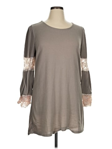 Ice Silk Casual Dress (view 1)