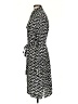 Gold Hawk Chevron-herringbone Black Casual Dress Size S - photo 5
