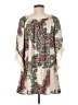Coco And Main 100% Polyester Paisley Ivory 3/4 Sleeve Blouse Size M - photo 2