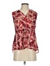 Unbranded Pink Burgundy Sleeveless Blouse Size XXS (estimated) - photo 1