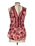 Unbranded Pink Burgundy Sleeveless Blouse Size XXS (estimated) - photo 2
