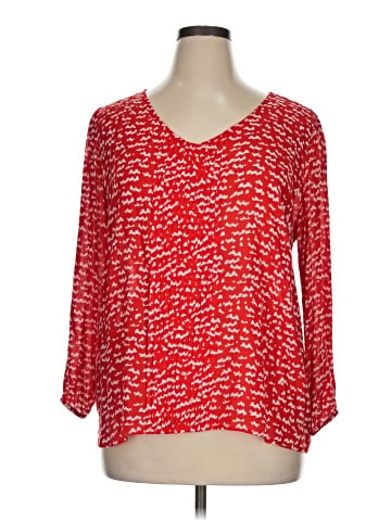 19 Cooper 3/4 Sleeve Blouse (view 1)