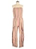 Drew Stripes Pink Jumpsuit Size L - photo 1