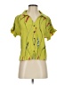 Kindred Green Short Sleeve Blouse Size S - photo 1