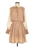 Venus 100% Polyester Tan Casual Dress Size S - photo 1