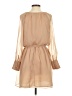 Venus 100% Polyester Tan Casual Dress Size S - photo 2