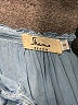 Skemo 100% Rayon Tie-dye Blue Casual Dress Size S - photo 7