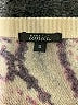 Pure Amici Paisley Pink Pullover Sweater Size S - photo 7