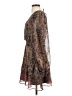 Walter Baker 100% Polyester Paisley Brown Cocktail Dress Size 0 - photo 5