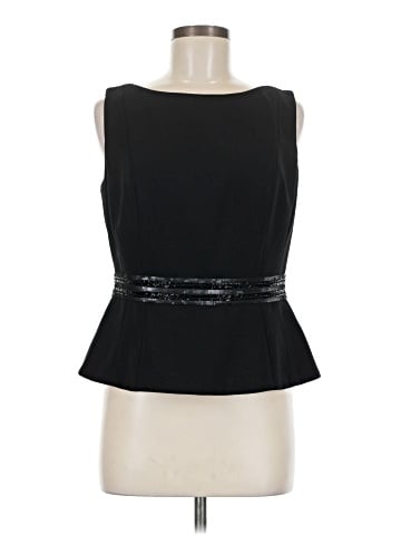 Carmen Marc Valvo Sleeveless Blouse (view 1)