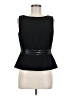 Carmen Marc Valvo 100% Polyester Black Sleeveless Blouse Size 8 - photo 1