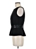 Carmen Marc Valvo 100% Polyester Black Sleeveless Blouse Size 8 - photo 5