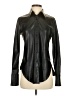 Robert Graham 100% Polyester Black Long Sleeve Blouse Size XS - photo 1