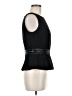 Carmen Marc Valvo 100% Polyester Black Sleeveless Blouse Size 8 - photo 4