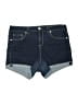 Paris Blues Blue Denim Shorts Size 16 - photo 1
