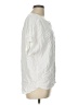 Bobi 100% Rayon White Short Sleeve Blouse Size L - photo 4