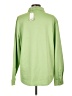 Coofandy Solid Green Long Sleeve Blouse Size L - photo 2