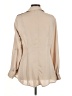 Renuar 100% Polyester Tan Long Sleeve Blouse Size 8 - photo 2