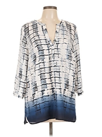Willi Smith 3/4 Sleeve Blouse (view 1)