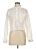 Assorted Brands 100% Cotton Ivory Long Sleeve Button-Down Shirt Size M - photo 1
