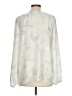 Chaus 100% Polyester Ivory Long Sleeve Blouse Size L - photo 2
