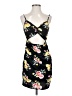 Shein Floral Black Cocktail Dress Size 4 (estimated) - photo 1