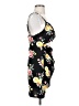 Shein Floral Black Cocktail Dress Size 4 (estimated) - photo 4