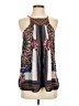 One Republic For All 100% Polyester Brown Black Sleeveless Blouse Size XS - photo 1