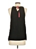 One Republic For All 100% Polyester Brown Black Sleeveless Blouse Size XS - photo 2