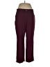 Kasper Burgundy Casual Pants Size L - photo 1
