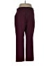 Kasper Burgundy Casual Pants Size L - photo 2