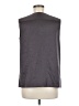 Gap 100% Polyester Gray Sleeveless Top Size 6 - photo 2