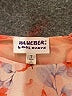 Blueberi Boulevard 100% Polyester Floral Orange Dress Size 7 - photo 3
