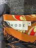 Rhode 100% Viscose Print Brown Casual Dress Size 8 - photo 7