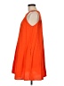 Shein Solid Orange Casual Dress Size 6 - photo 5