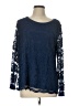 Chico's Blue Long Sleeve Blouse Size Lg (2) - photo 1