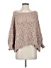 Moon & Madison 100% Polyester Tan Poncho Size XS - photo 1