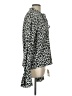Unbranded Animal Print Gray Long Sleeve Blouse Size L - photo 4