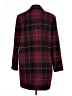 1.State 100% Polyester Plaid Burgundy Coat Size L - photo 2