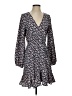 ABound Print Blue Casual Dress Size S - photo 1