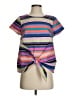 Project Runway Purple Short Sleeve Top Size S - photo 1