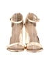 Charlotte Russe Metallic Gold Sandals Size 8 - photo 2