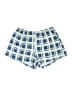 Ekouaer Checkered-gingham Blue Shorts Size L - photo 1