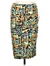 Lularoe Print Yellow Casual Skirt Size L - photo 1